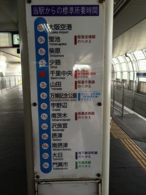 大阪モノレール路線図