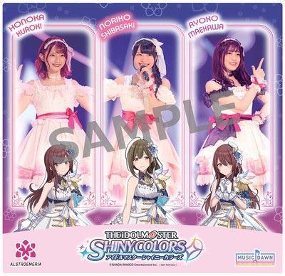 THE IDOLM@STER SHINY COLORS MUSIC DAWN」Blu-rayの店舗特典デザイン ...