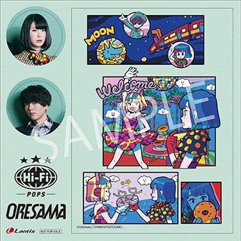 ORESAMA｜メジャー1stアルバム「Hi-Fi POPS」の店頭購入者特典が決定